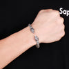 Hip-Hop Wolf Stainless Steel Plating Bangle 1 Piece