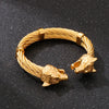 Hip-Hop Wolf Stainless Steel Plating Bangle 1 Piece
