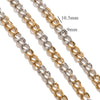 Hiphop Stainless Steel Gradient Plated Totem Handmade Chain Bracelet Necklace