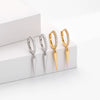 Hiphop Style S925 Sterling Silver Earrings