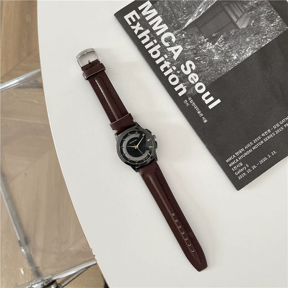 Hollow Belt Watch Alloy For Universal Gender Leisure Style