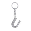 Hot-Selling Fashion 26 English Letters Diamond Keychain  Wholesale