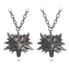 Hot Selling Games Around Witcher Sorcerer Wolf Head Men's Pendant Necklace Accessories Wholesale Gooddiy
