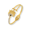 Hotselling Irregular Devil's Eye Bracelet Titanium Steel 18K Gold Plated Electroplating