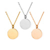 Hotselling Stainless Steel Round Gloss Openable Perfume Bottle Family Pet Hair Ashes Pendant