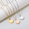 Hotselling Stainless Steel Round Gloss Openable Perfume Bottle Family Pet Hair Ashes Pendant