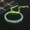 Hottest Jewelry Wholesale Ethnic Style Devil's Eye Bracelet Colorful Handwoven Eye Bracelet
