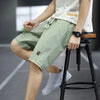 Ice Silk Shorts Men'S Summer  New Quick-Drying Beach Pants Five-Point Pants Loose Casual Sports Pants