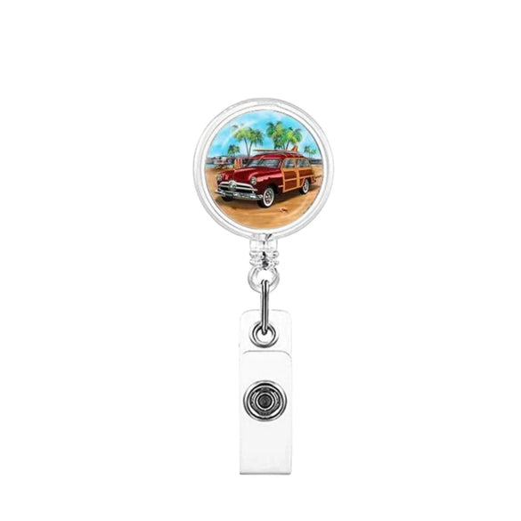 Id Buckle Abs Material Modern Art Style With Rotating Back Clip And Glue Work Permit Patch