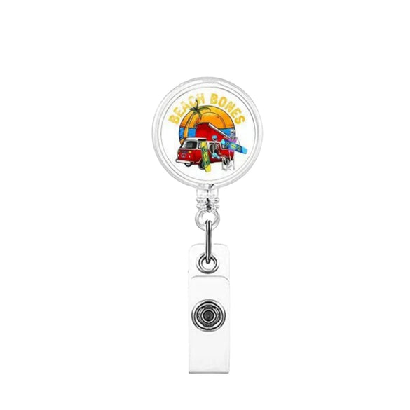 Id Buckle Abs Material Modern Art Style With Rotating Back Clip And Glue Work Permit Patch