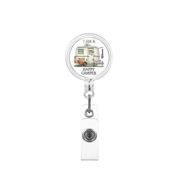Id Buckle Abs Material Modern Art Style With Rotating Back Clip And Glue Work Permit Patch