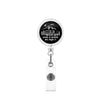 Id Buckle Abs Material Modern Art Style With Rotating Back Clip And Glue Work Permit Patch