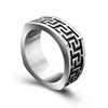 IG Style Casual Modern Style Symbol 304 Stainless Steel Polishing Men'S Rings