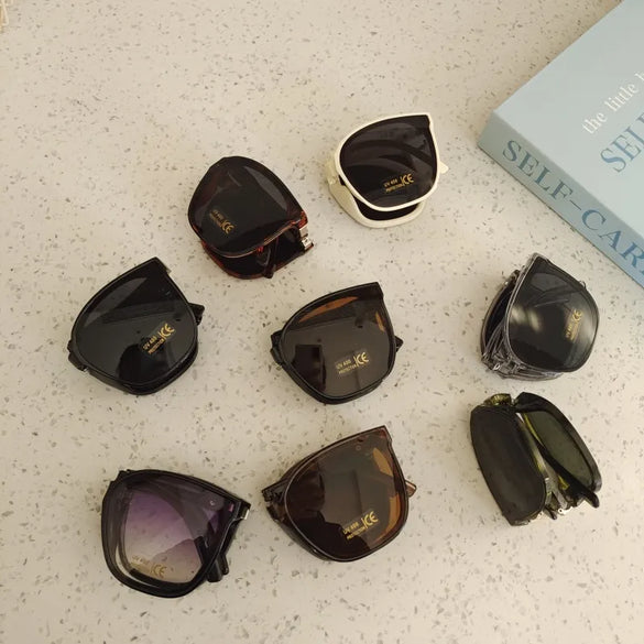 IG Style Casual Vacation Square Pc Resin Square Full Frame Kids Sunglasses