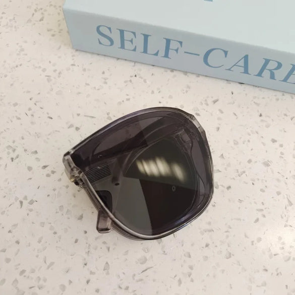 IG Style Casual Vacation Square Pc Resin Square Full Frame Kids Sunglasses