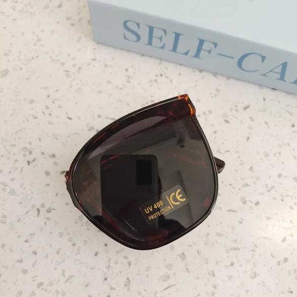 IG Style Casual Vacation Square Pc Resin Square Full Frame Kids Sunglasses