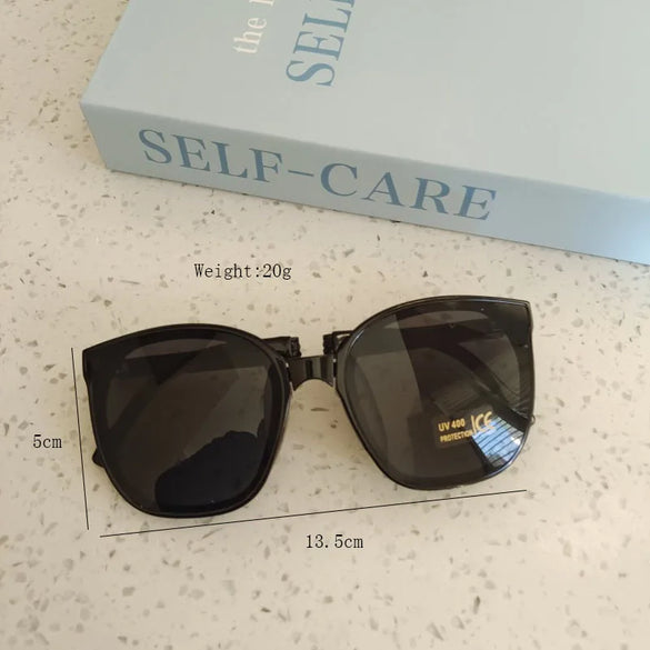 IG Style Casual Vacation Square Pc Resin Square Full Frame Kids Sunglasses