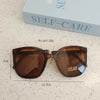 IG Style Casual Vacation Square Pc Resin Square Full Frame Kids Sunglasses