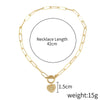 IG Style Devil'S Eye Alloy Plating Women'S Three Layer Necklace Double Layer Necklaces