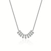 Ig Style Geometric Sterling Silver Plating Necklace