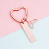 1 Piece IG Style Simple Style Customization Laser Engraving Fish Tail Stainless Steel Polishing Plating 18K Gold Plated Bag Pendant Keychain