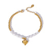 IG Style Simple Style Geometric 304 Stainless Steel 18K Gold Plated Bracelets In Bulk