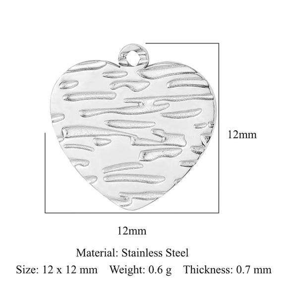 Ig Style Simple Style Heart Shape Eye Key Stainless Steel Plating Inlay Zircon Charms Jewelry Accessories