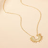 IG Style Simple Style Sun Zinc Alloy Plating Women's Necklace