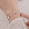 Ig Style Sweet Butterfly Copper Enamel Plating Inlay Zircon Bracelets