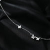Ig Style Sweet Butterfly Copper Enamel Plating Inlay Zircon Bracelets