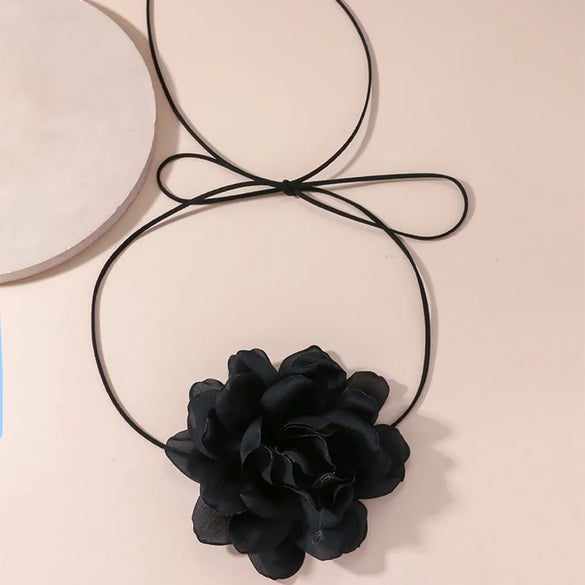IG Style Sweet Flower Polyester Wholesale Choker