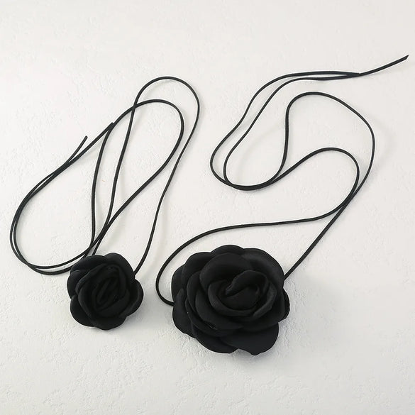 IG Style Sweet Flower Polyester Wholesale Choker