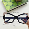 IG Style Y2K Casual Color Block Pc Resin Polygon Butterfly Frame Full Frame Women'S Sunglasses