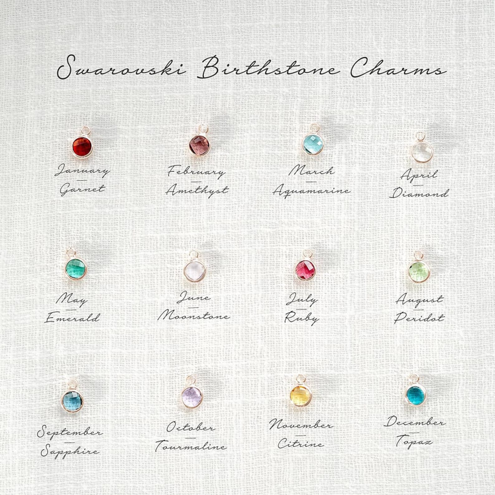Family Eternal Ring and Birthstone Personalised Necklace