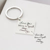 Custom Calendar Keychain • Save The Date Keychain • Wedding Date Pendant • Fiancé Gift • Anniversary Gift • Push Present For New Mom