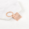 Custom Calendar Keychain • Save The Date Keychain • Wedding Date Pendant • Fiancé Gift • Anniversary Gift • Push Present For New Mom