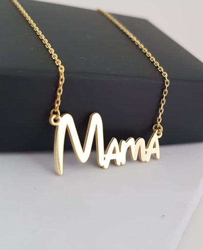 Necklace With Disney Font,Disney Font Name Necklace,Gold Disney Name Necklace,Disne Gift,Birthday Gift