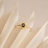 Custom Paw Print Ring • Your Actual Pet Print Ring • Personalized Fingerprint • Cat Print Jewelry • Pet Lover Gift • Pet Memorial • RM52B