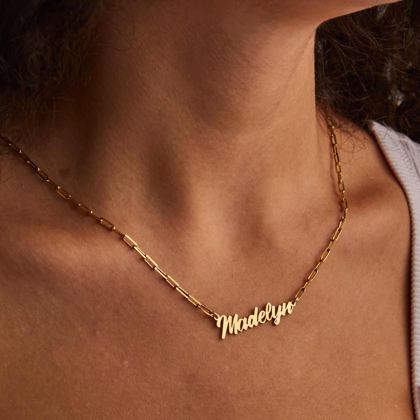 14k Gold Name Necklace, Personalized Gifts For Her, Nameplate Necklace, Custom Name Necklace, Personalized Jewelry for Women