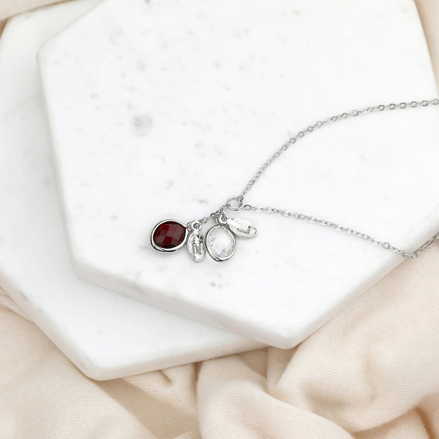 Birthstone Necklace for Mom, Personalized Gifts for Her, Family Birthstone Jewelry for Grandma, Grandparent Gifts, Unique Best Holiday Gift