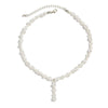 Imitation Pearl Geometric Handmade Clavicle Chain Necklace For Women