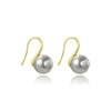 Imitation Pearl Women's Simple Geometric Ear Studs And Ear Hook Earrings