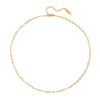 Ins Simple Versatile Popular Women's Summer Stainless Steel Necklace And Bracelet Set With Geometric Pattern And Electroplating