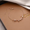 Ins Style Box Alloy Rhinestones Opal Women'S Bracelets 1 Piece