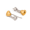 Ins Style Geometric Stainless Steel Electroplated Women's Earrings