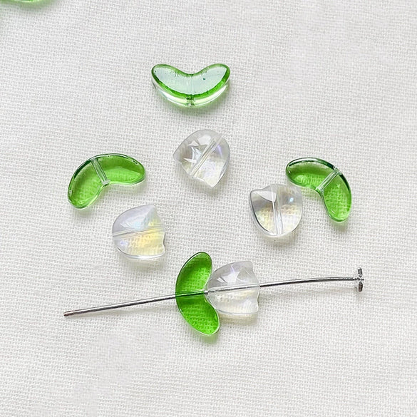 Ins Style Glass Glazed Tulip Beaded Bracelet Necklace Mobile Phone Chain Accessories