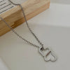 Ins Style Heart Shape Alloy Women's Pendant Necklace 1 Piece