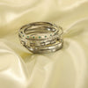 Ins Style Stainless Steel Platinumplated Heartshaped Inlaid Zircon Square Diamond Electroplated Bracelet