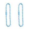 Iron Bead Chain Candy Color Ball Diy Jewelry Accessories Painting Key Chain Pendant Material