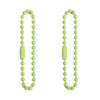 Iron Bead Chain Candy Color Ball Diy Jewelry Accessories Painting Key Chain Pendant Material